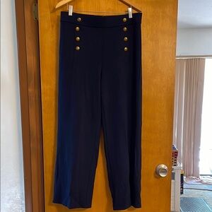 LOFT Mariner Sailor Pants, size 14